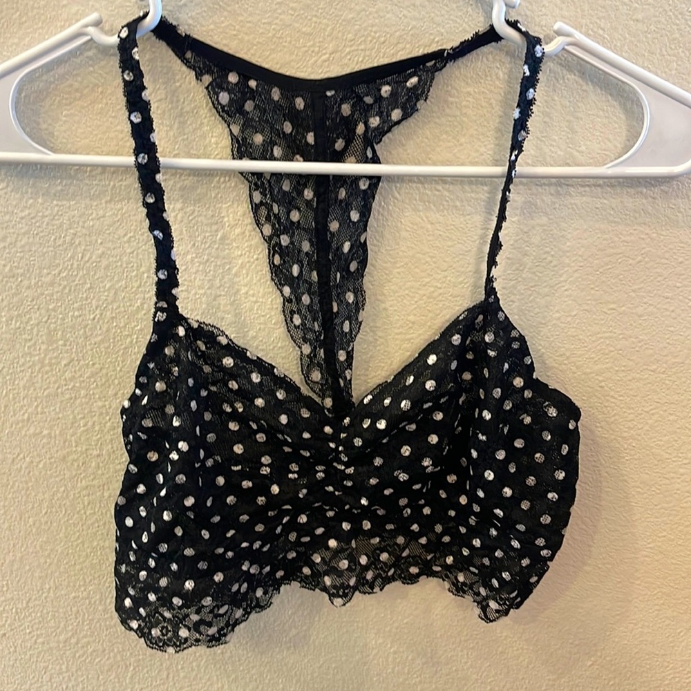 PINK Victoria’s Secret Polka Dot Lace Bralette